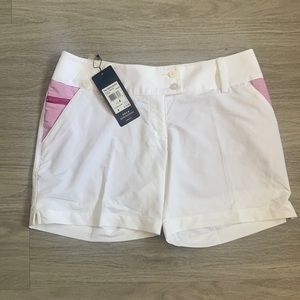 NWT Adidas White Shorts - Size 4